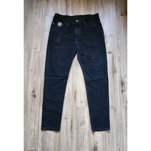 Cinch Jeans Mens 36x32 Silver Label Performance Slim Fit Black Denim Cowboy